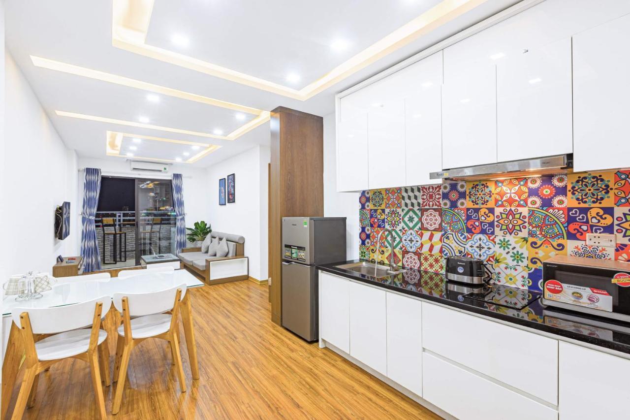 Апартаменти 2Br Balcony Best Sea View - City View - Optional - High Floor - 1' To My Khe Beach - Can Ho 2Pn Ban Cong View Bien - View Thanh Pho - Nhieu Loai Phong - Mot Phut Den Bien - Tang Cao Дананг Екстер'єр фото