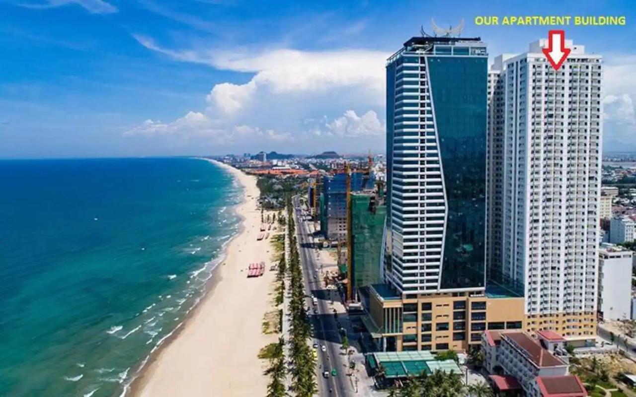 Апартаменти 2Br Balcony Best Sea View - City View - Optional - High Floor - 1' To My Khe Beach - Can Ho 2Pn Ban Cong View Bien - View Thanh Pho - Nhieu Loai Phong - Mot Phut Den Bien - Tang Cao Дананг Екстер'єр фото