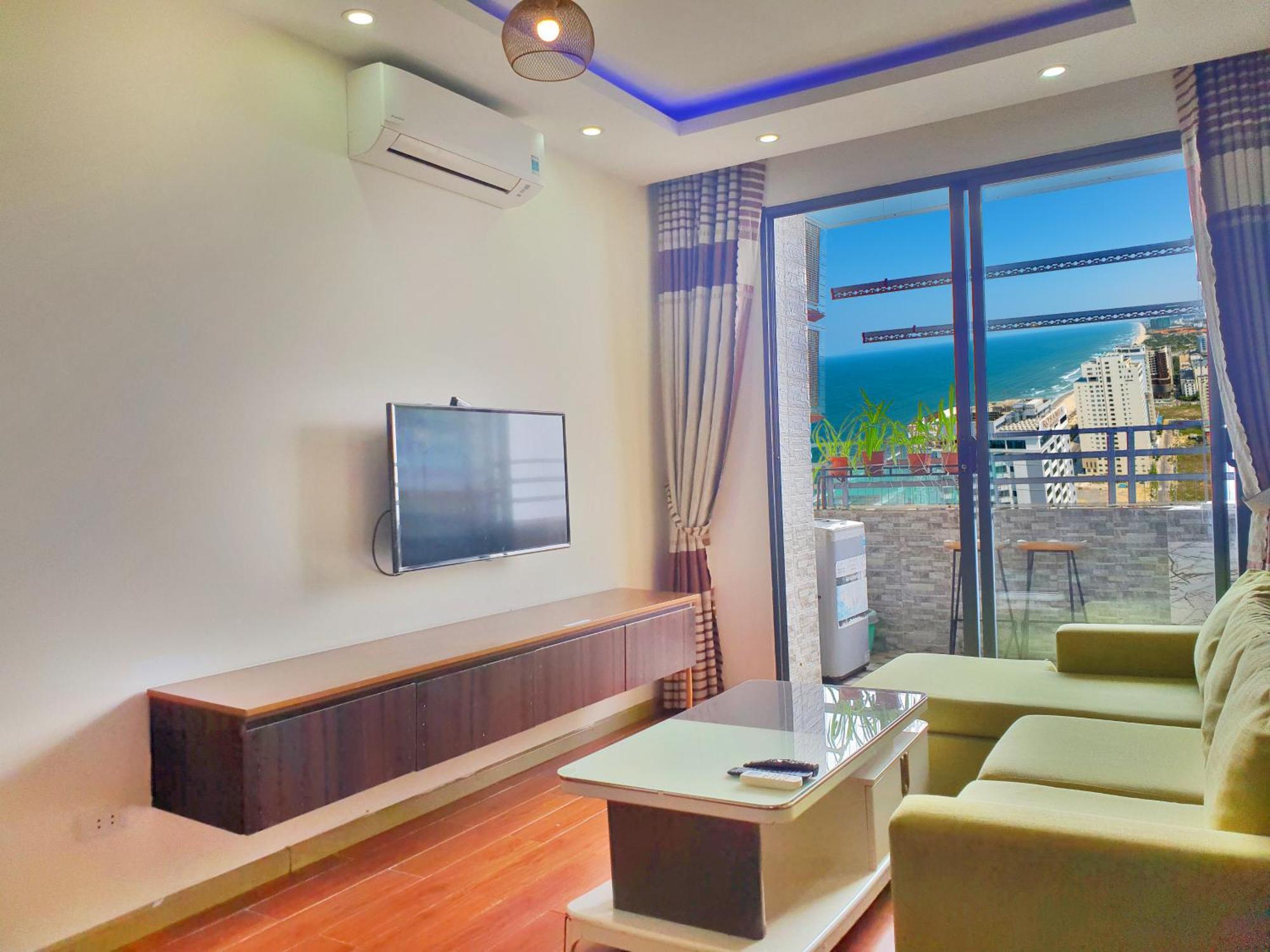 Апартаменти 2Br Balcony Best Sea View - City View - Optional - High Floor - 1' To My Khe Beach - Can Ho 2Pn Ban Cong View Bien - View Thanh Pho - Nhieu Loai Phong - Mot Phut Den Bien - Tang Cao Дананг Екстер'єр фото